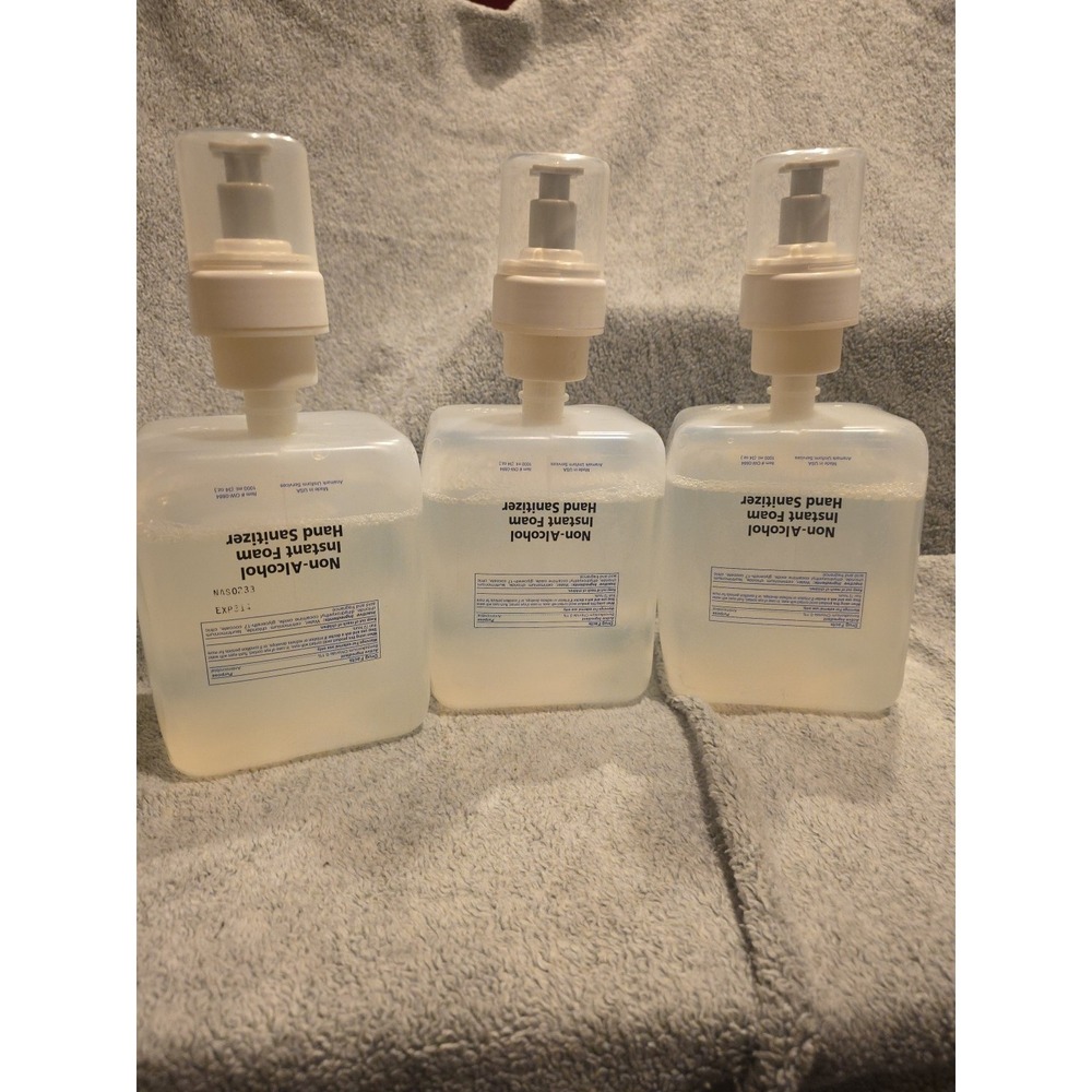 Lot Of 3‎ Non-Alcohol Instant Foam Hand Sanitizer
